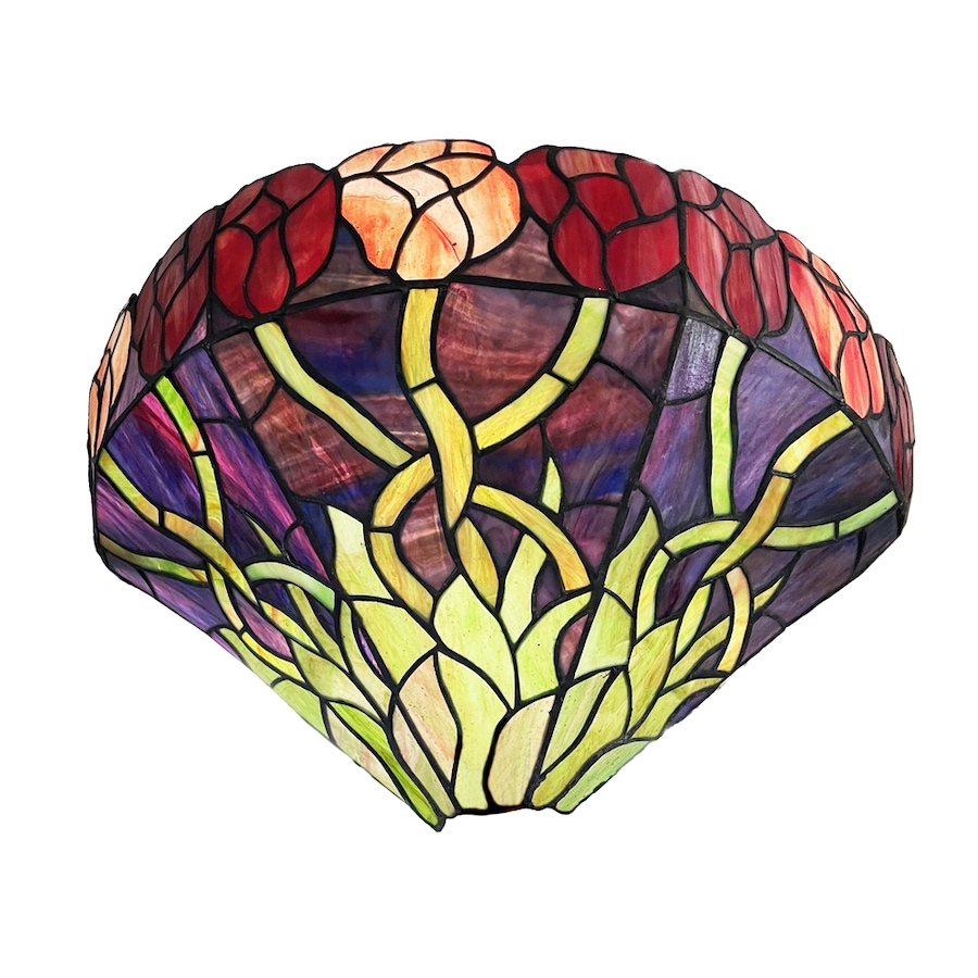 Image 703800.jpg, Product 703-800 / Price $167.99, Fine Art Lighting Tiffany Style 16" W Roses Wall Sconce from Fine Art Lighting on TSC.ca's Home & Garden department