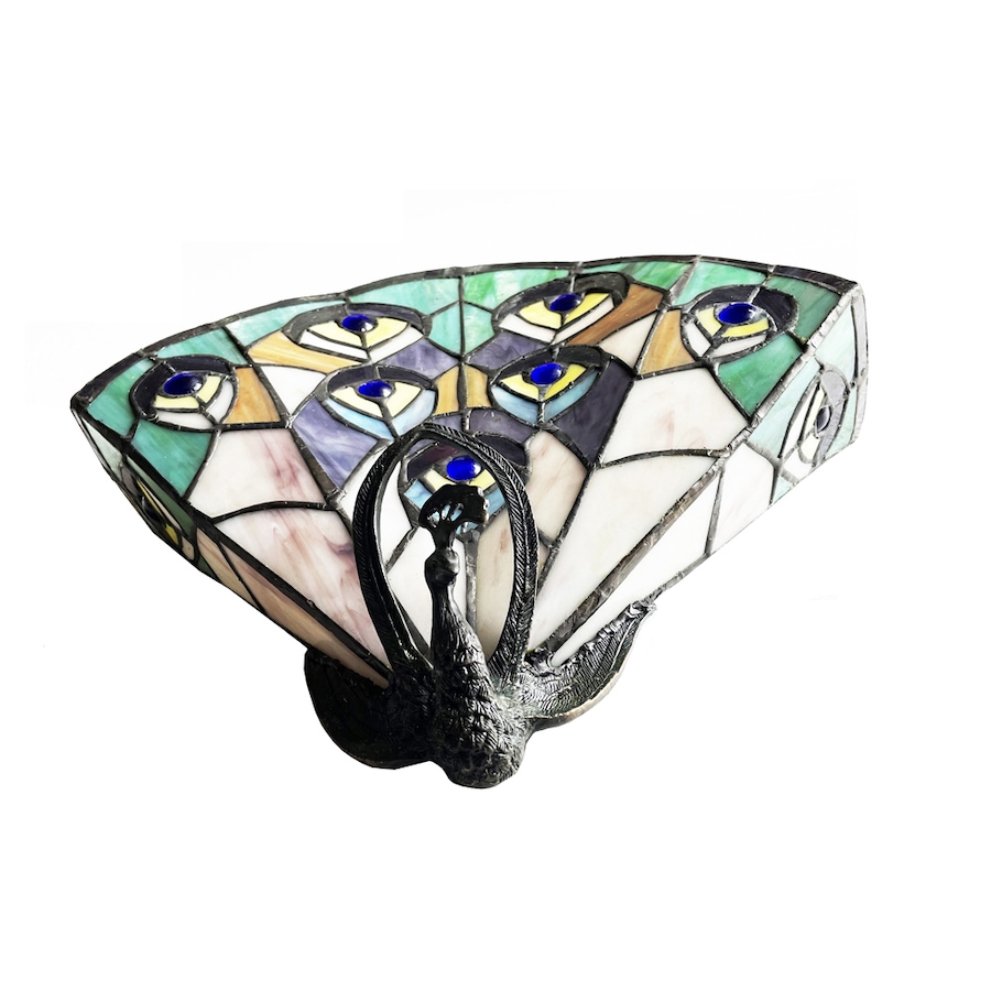 Image 703801_ALTMORE6.jpg, Product 703-801 / Price $235.00, Fine Art Lighting Tiffany Style 14" W Peacock Wall from Fine Art Lighting on TSC.ca's Home & Garden department
