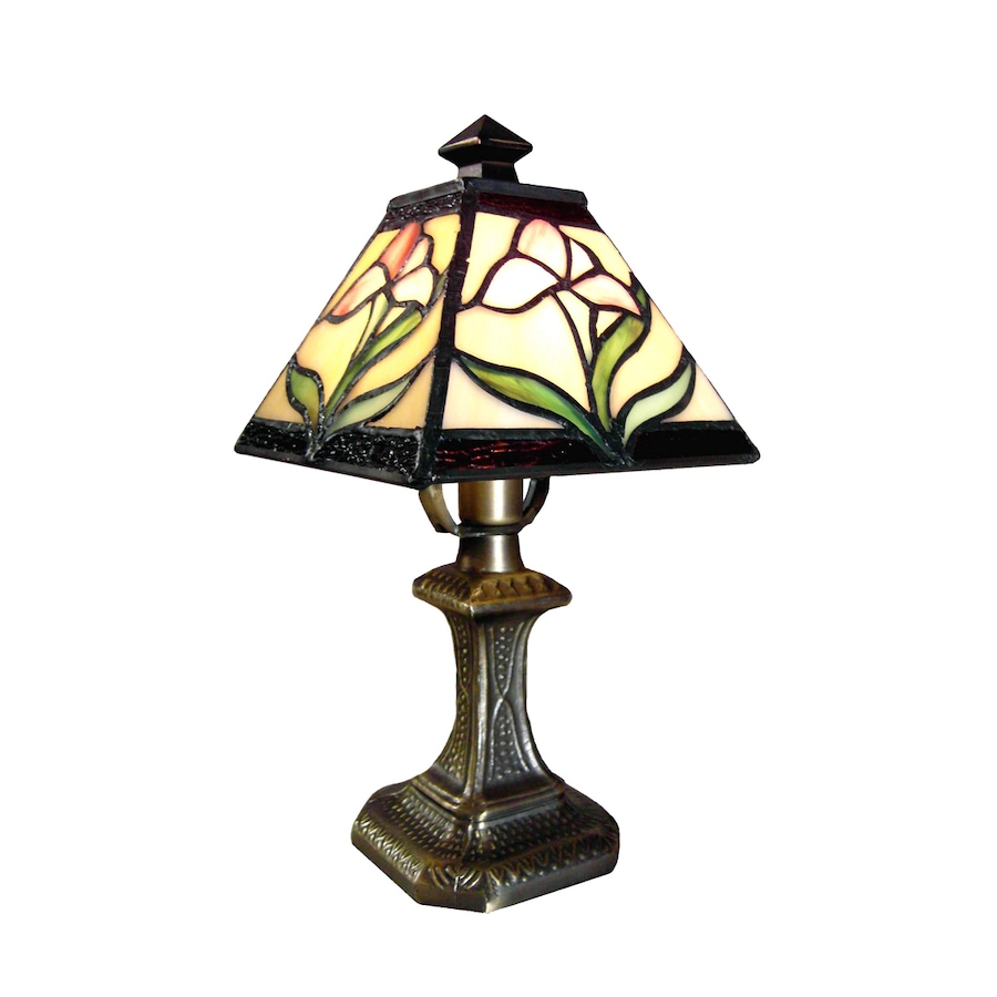 Image 703803.jpg, Product 703-803 / Price $109.99, Fine Art Lighting Tiffany Style 11" Pink Lily Table Lamp from Fine Art Lighting on TSC.ca's Home & Garden department