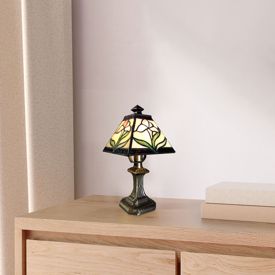 Image 703803_ALTMORE503.jpg, Product 703-803 / Price $109.99, Fine Art Lighting Tiffany Style 11" Pink Lily Table Lamp from Fine Art Lighting on TSC.ca's Home & Garden department