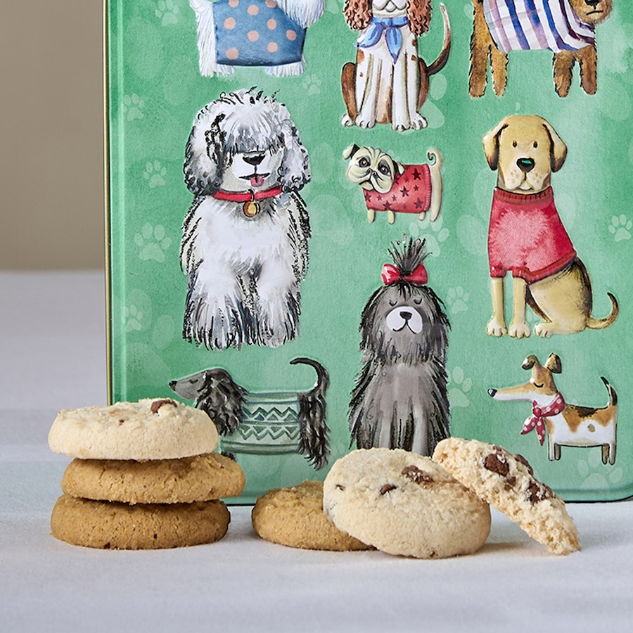 Image 703868_ALTMORE2.jpg, Product 703-868 / Price $22.99, Grandma Wild's Embossed Dog in Jumpers Tin (160 g) from Grandma Wild's on TSC.ca's Kitchen department