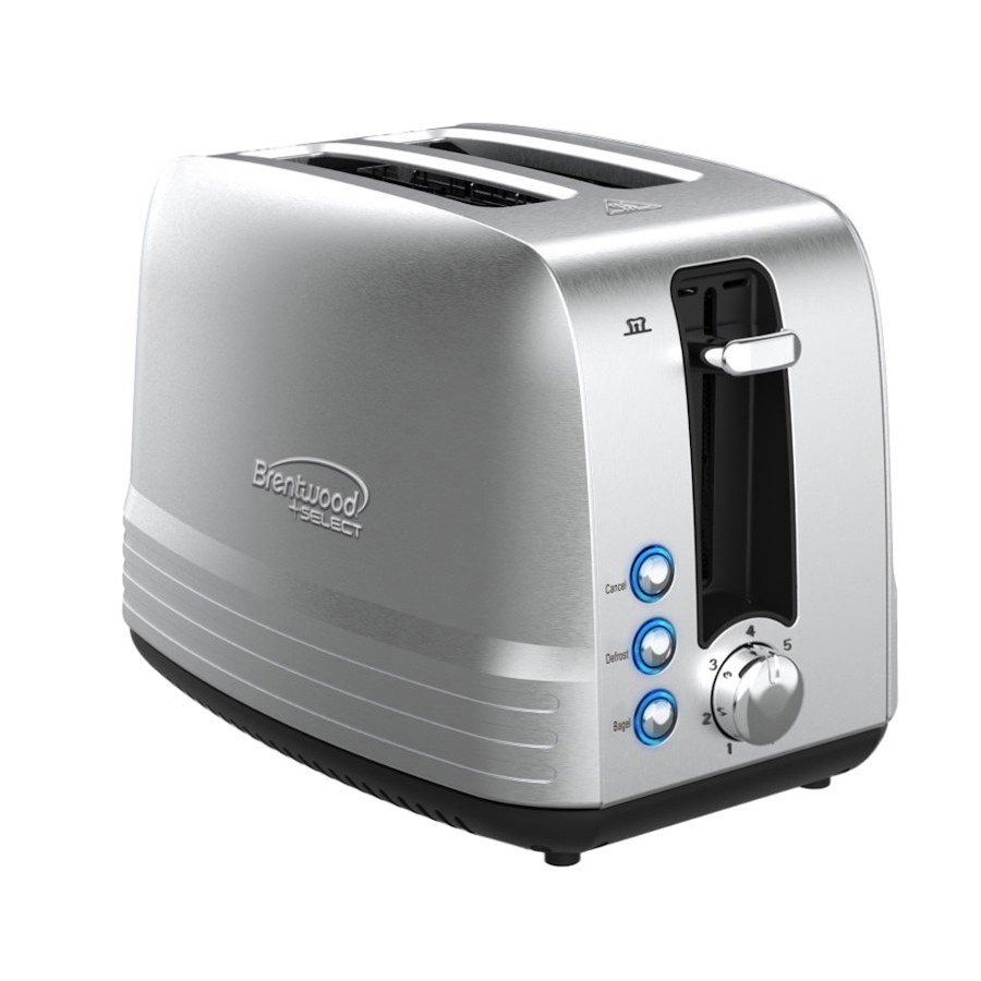 Image 703892.jpg, Product 703-892 / Price $49.99, Brentwood Stainless Steel 2-Slice Toaster from Brentwood Appliances on TSC.ca's Kitchen department
