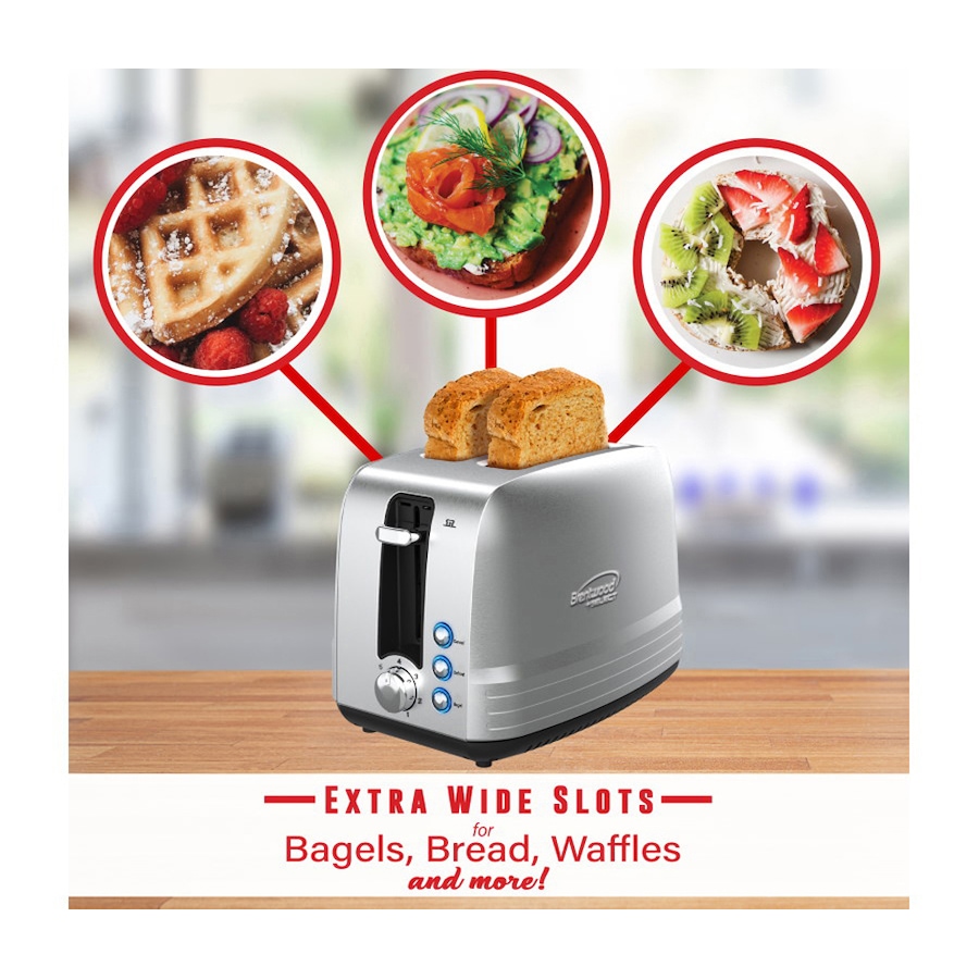 Image 703892_ALTMORE2.jpg, Product 703-892 / Price $49.99, Brentwood Stainless Steel 2-Slice Toaster from Brentwood Appliances on TSC.ca's Kitchen department