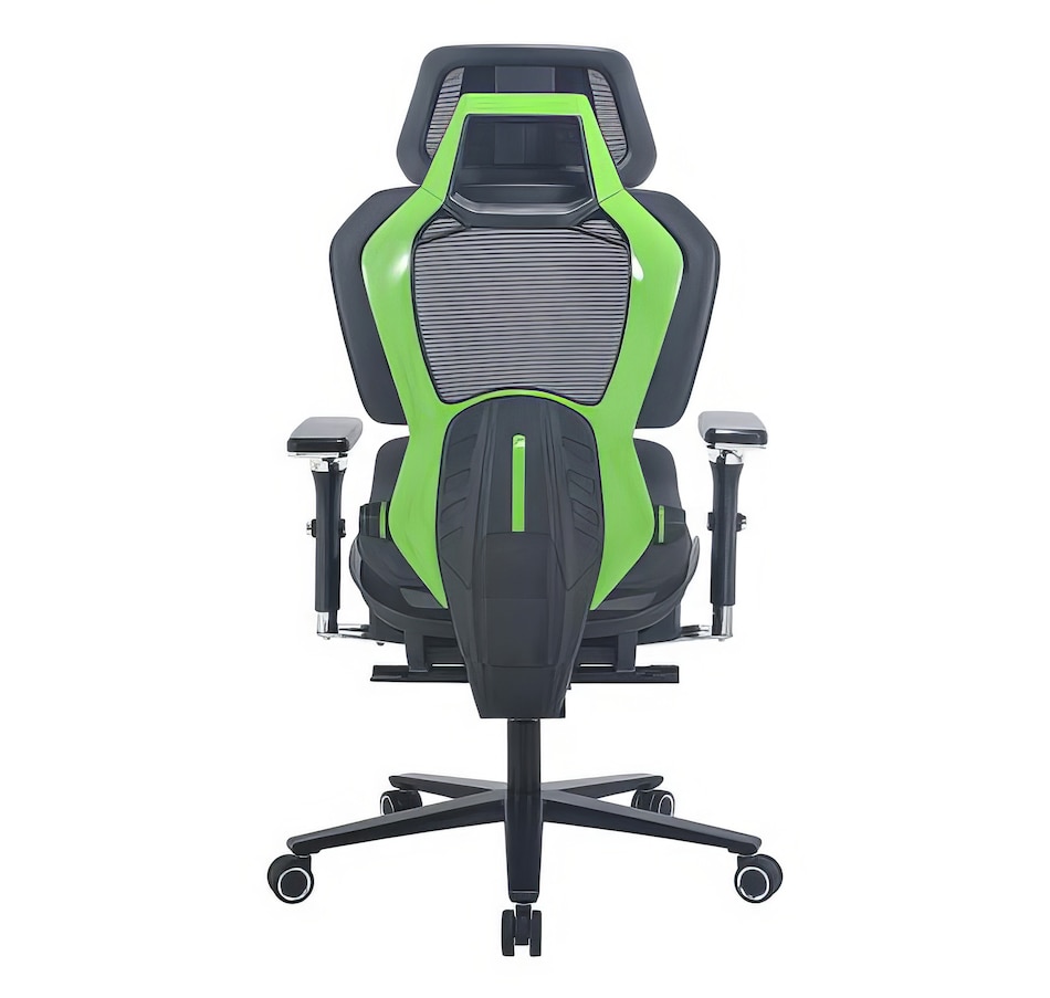 Image 703909_ALTMORE1.jpg, Product 703-909 / Price $597.99, TygerClaw DuoFlex Ergonomic High Back Gaming Chair (green) from Tygerclaw on TSC.ca's Electronics department