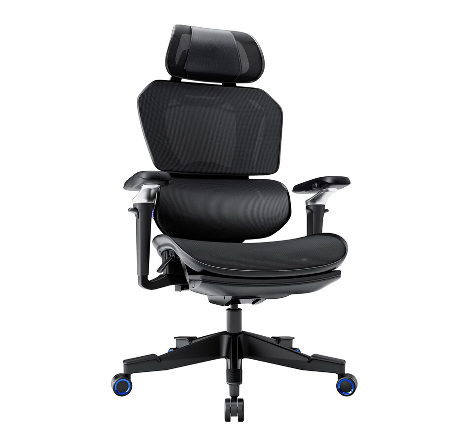 Image 703910_ALTMORE1.jpg, Product 703-910 / Price $597.99, TygerClaw DuoFlex Ergonomic High Back Gaming Chair (blue) from Tygerclaw on TSC.ca's Electronics department