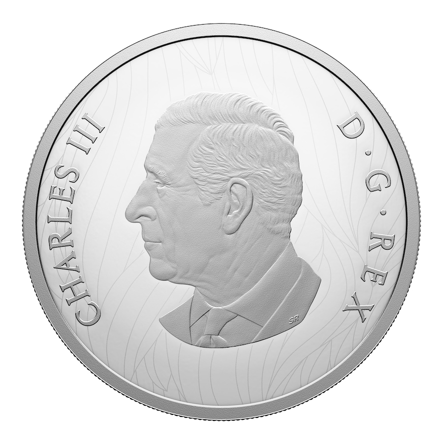 Image 703922_ALTMORE2.jpg, Product 703-922 / Price $249.95, 2025 $30 Mustang Country Robert Bateman Two-Ounce Fine Silver Coin from Royal Canadian Mint (RCM) on TSC.ca's Coins department