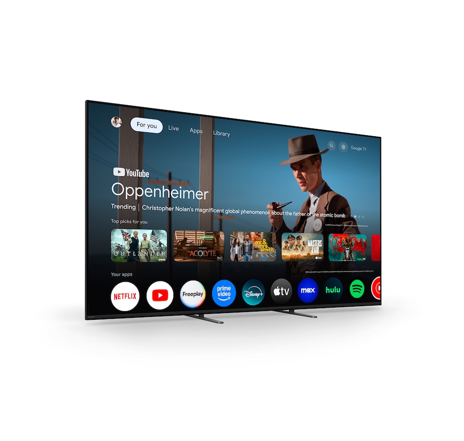 Image 703983_ALTMORE1.jpg, Product 703-983 / Price $1,999.99, Sony Bravia 5 55" Mini LED 4K HDR Google TV (K55XR50, 2025) from Sony on TSC.ca's Electronics department