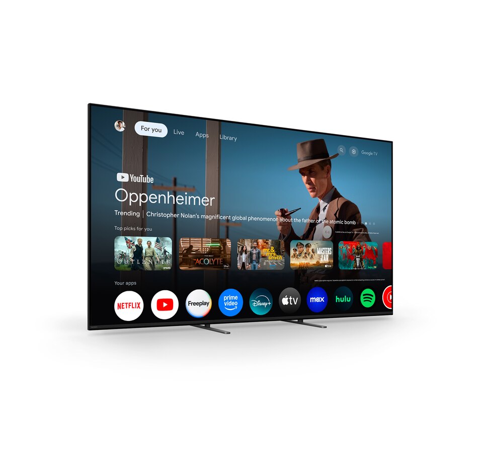Image 703986_ALTMORE1.jpg, Product 703-986 / Price $3,499.99, Sony Bravia 5 85" Mini LED 4K HDR Google TV (K85XR50, 2025) from Sony on TSC.ca's Electronics department
