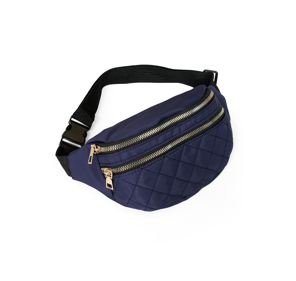 Clothing & Shoes - Handbags - Belt Bags - Nicci Ladies Quilted Nylon ...