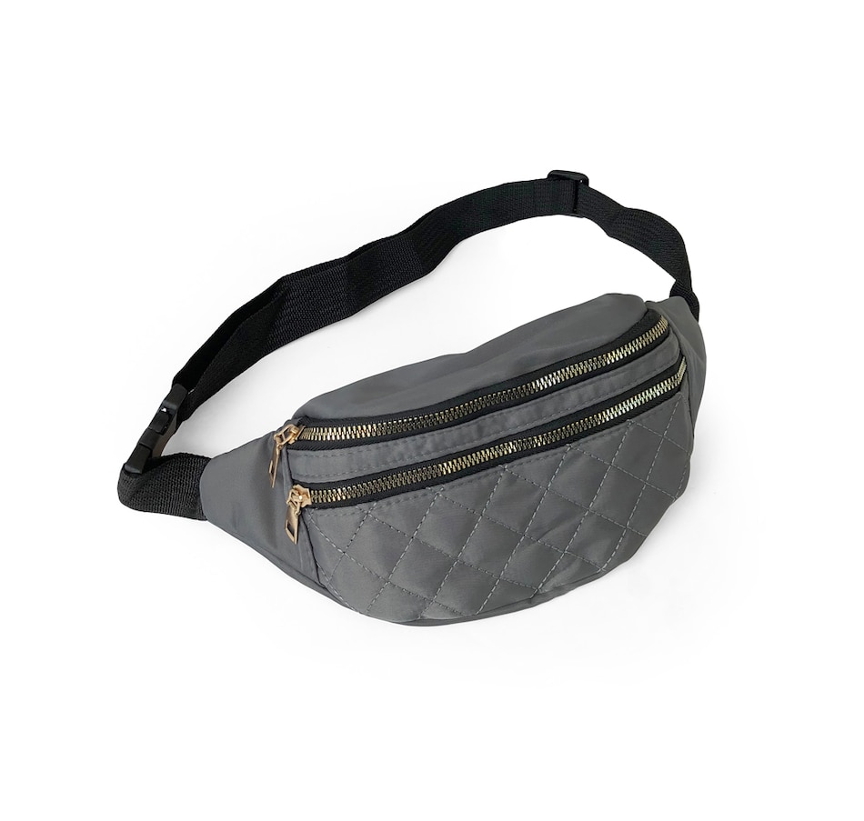 Clothing & Shoes - Handbags - Belt Bags - Nicci Ladies Quilted Nylon ...