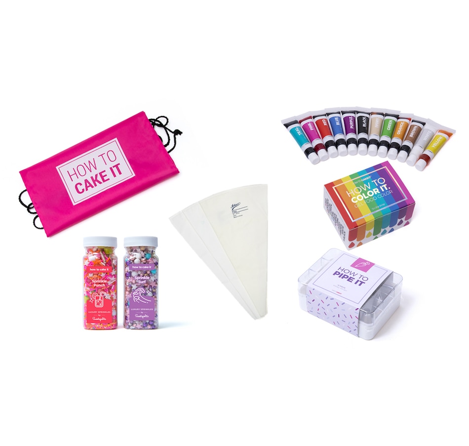 Image 704063.jpg, Product 704-063 / Price $131.00, Deluxe Holiday Baking Decorating Bundle from How To Cake It on TSC.ca's Kitchen department