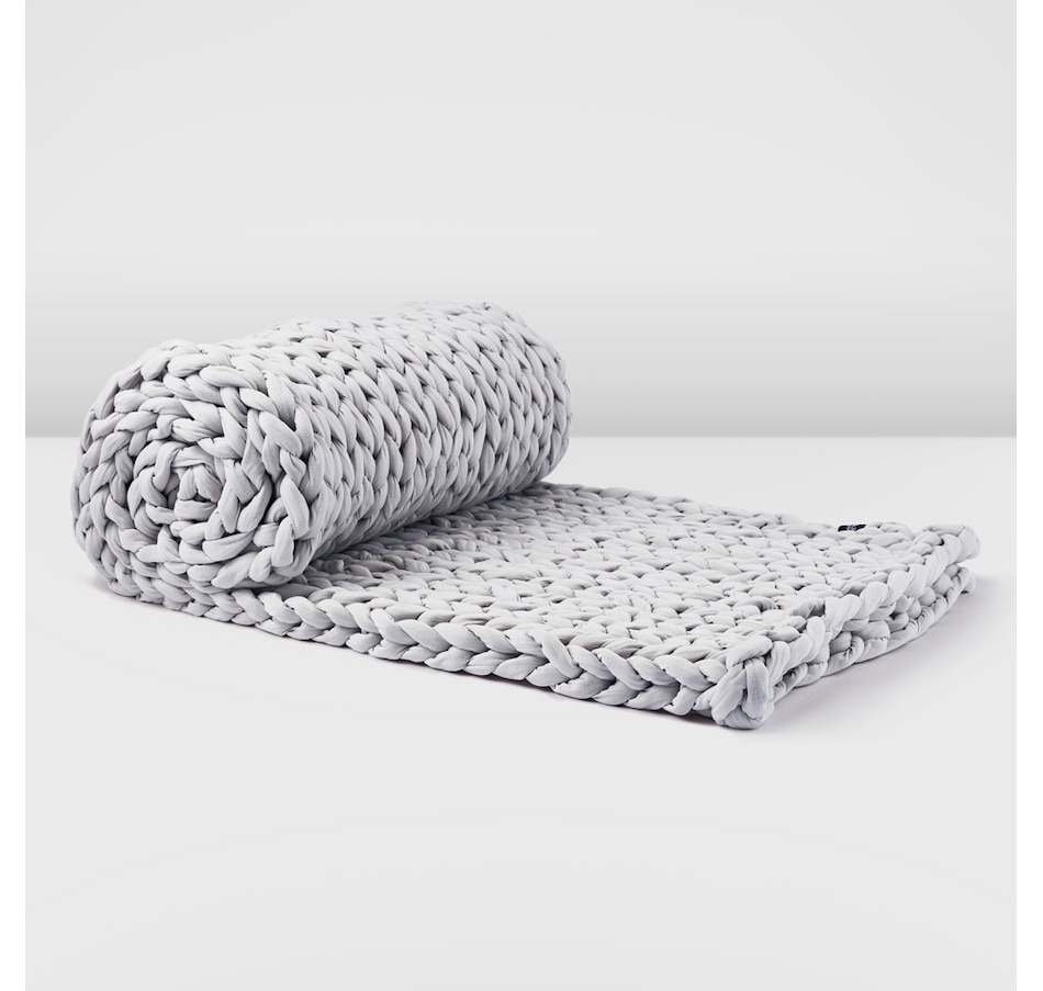 Image 704124_NSGRY.jpg, Product 704-124 / Price $180.00 - $320.00, Silk & Snow Handwoven Weighted Blanket from Silk & Snow on TSC.ca's Home & Garden department
