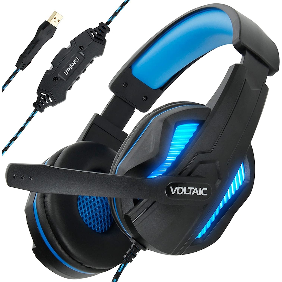 Image 704243.jpg, Product 704-243 / Price $44.99, Enhance PC Gaming Headset For Computer With 7.1 Surround Sound from Enhance on TSC.ca's Toys & Hobbies department