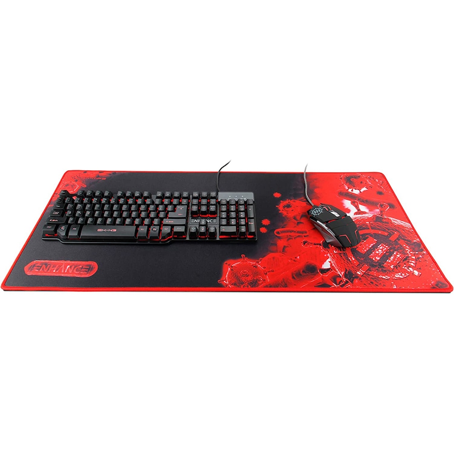 Image 704249_ALTMORE3.jpg, Product 704-249 / Price $36.99, Enhance Pathogen Extended Large Gaming Mouse Pad (ENGXMP2100RDEW, red) from Enhance on TSC.ca's Toys & Hobbies department