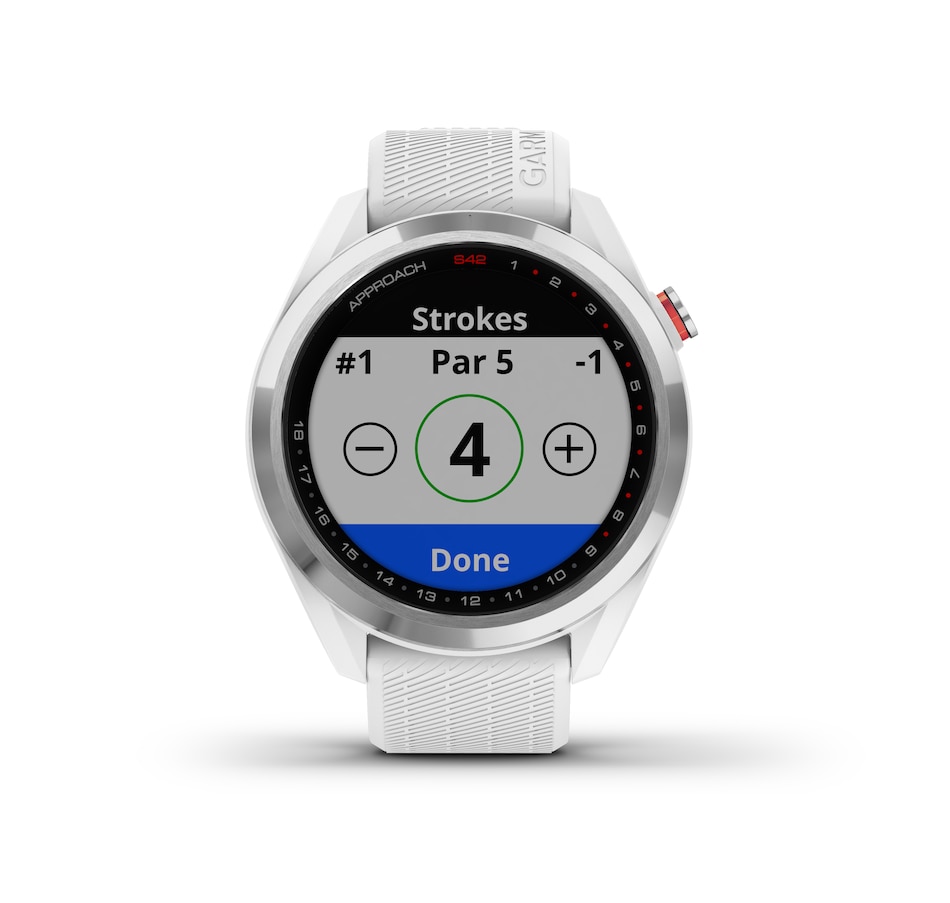 Image 704308_ALTMORE10.jpg, Product 704-308 / Price $399.99, Garmin Approach S42 GPS Golfing Smartwatch from Garmin on TSC.ca's Health & Fitness department