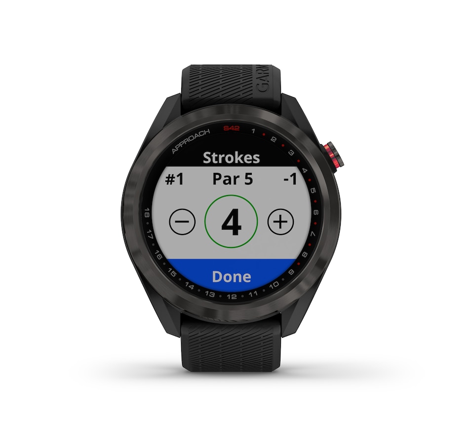 Image 704308_ALTMORE2.jpg, Product 704-308 / Price $399.99, Garmin Approach S42 GPS Golfing Smartwatch from Garmin on TSC.ca's Health & Fitness department