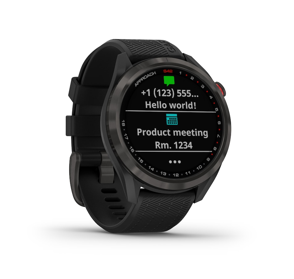 Image 704308_ALTMORE4.jpg, Product 704-308 / Price $399.99, Garmin Approach S42 GPS Golfing Smartwatch from Garmin on TSC.ca's Health & Fitness department