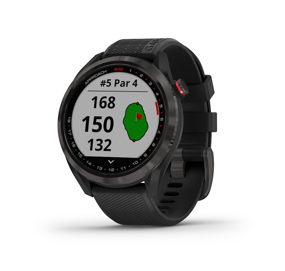 Image 704308_BLK.jpg, Product 704-308 / Price $399.99, Garmin Approach S42 GPS Golfing Smartwatch from Garmin on TSC.ca's Health & Fitness department