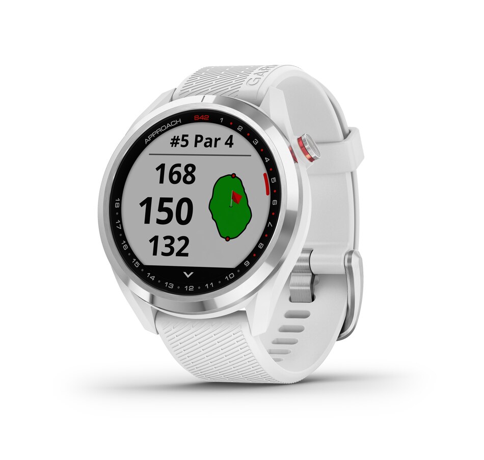 Image 704308_WHT.jpg, Product 704-308 / Price $399.99, Garmin Approach S42 GPS Golfing Smartwatch from Garmin on TSC.ca's Health & Fitness department