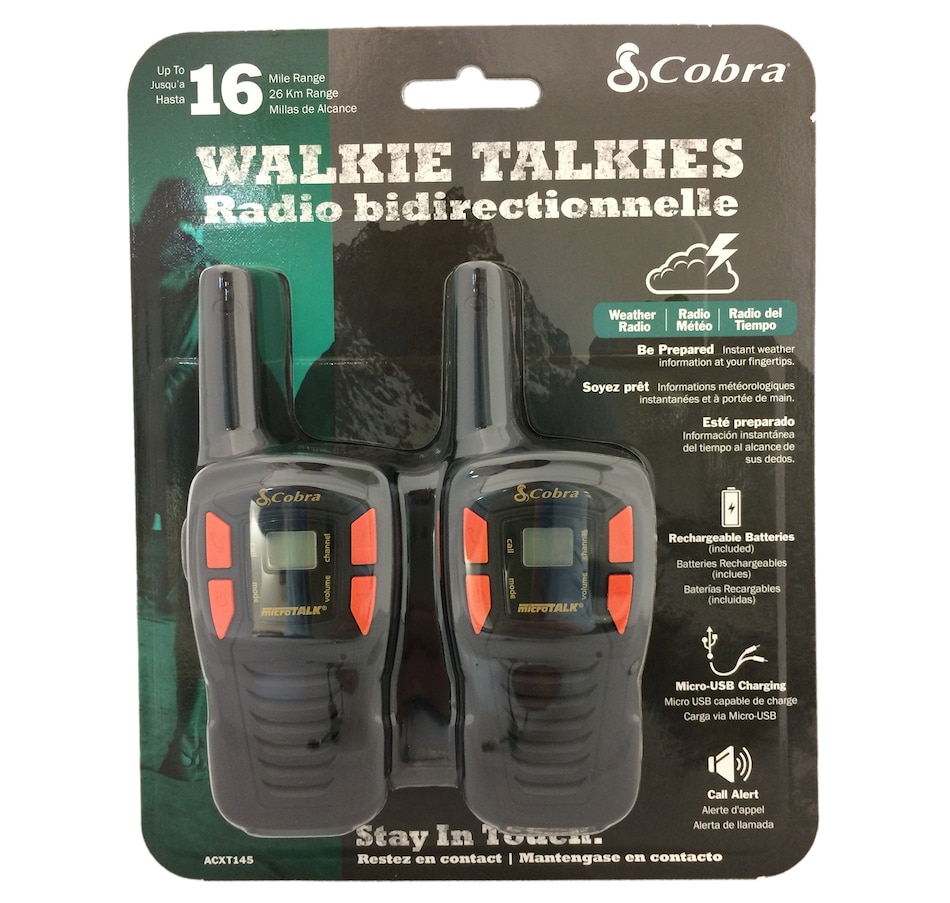 Electronics Speakers & Audio Walkie Talkie Cobra ACXT145 26km