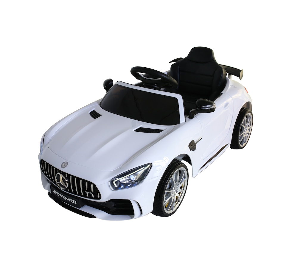 Image 704436_ALTMORE1.jpg, Product 704-436 / Price $399.99, Mercedes GTR 1-Seater Ride-On Car (White, 1-Person, 2 Speeds, EVA) on TSC.ca's Toys & Hobbies department