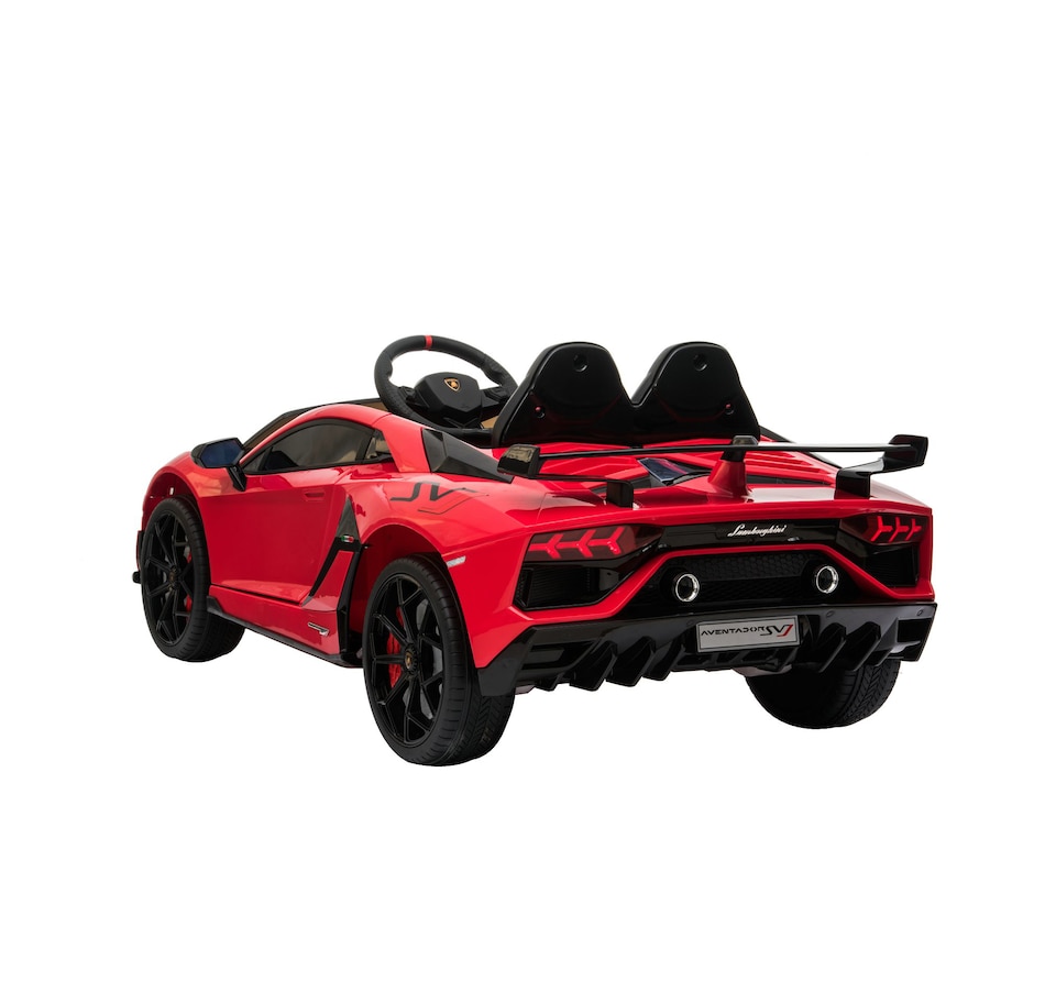 Image 704439_ALTMORE2.jpg, Product 704-439 / Price $519.99, Lamborghini Aventador Ride-On Car (Red, 1-Person, 2 Speeds, EVA Tires) on TSC.ca's Toys & Hobbies department