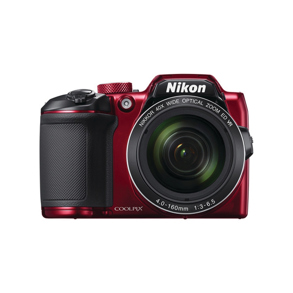 Nikon Coolpix B500 Digital Camera Bundle Red - TSC.ca
