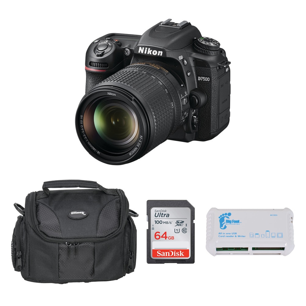 Electronics - Cameras - DSLR Cameras - Nikon D7500 DSLR Camera