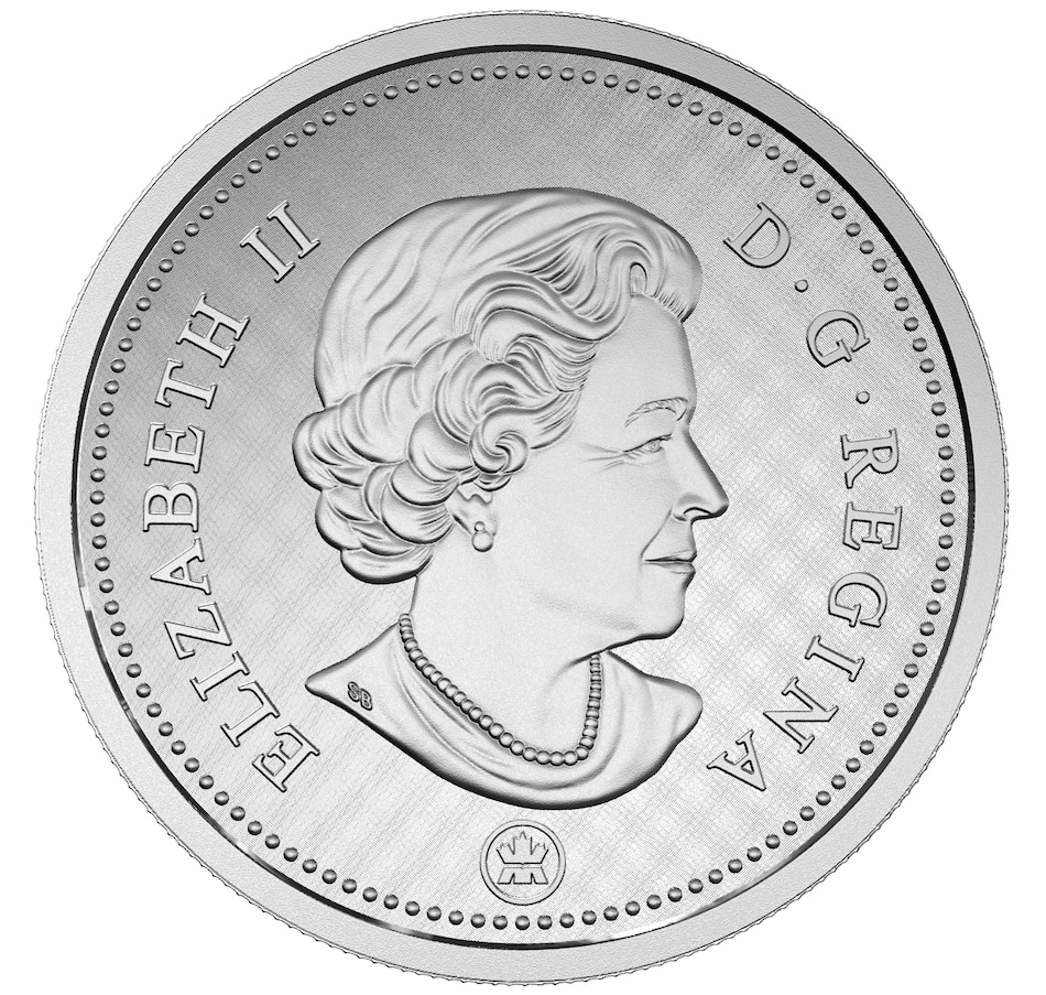 Image 704504_ALTMORE1.jpg, Product 704-504 / Price $619.95, 2016 Caribou Quarter Big Coin Five-Ounce Fine Silver with Colour from Royal Canadian Mint (RCM) on TSC.ca's Coins department