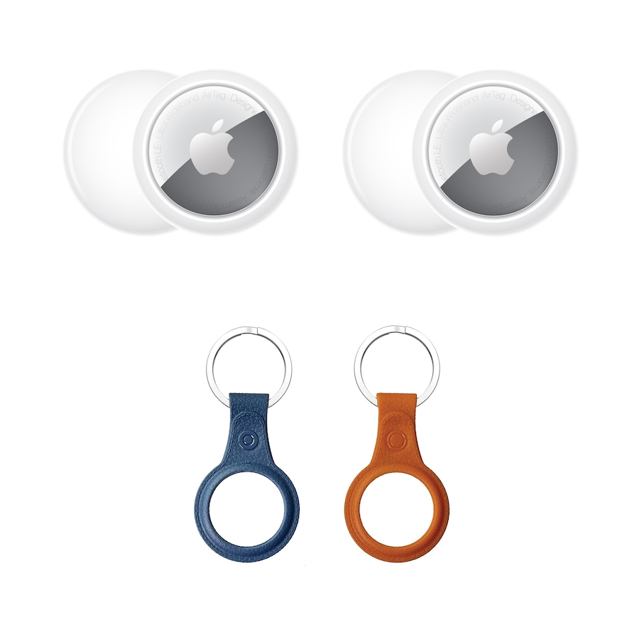 Image 704536_BLOR.jpg, Product 704-536 / Price $117.99, Apple AirTags (2-Pack) from Apple on TSC.ca's Electronics department