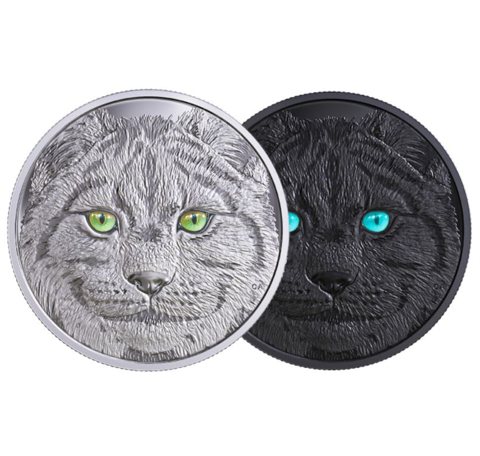 Image 704605_ALTMORE3.jpg, Product 704-605 / Price $149.95, 2017 $15 Fine Silver Coin - In the Eyes of the Lynx from Royal Canadian Mint (RCM) on TSC.ca's Coins department