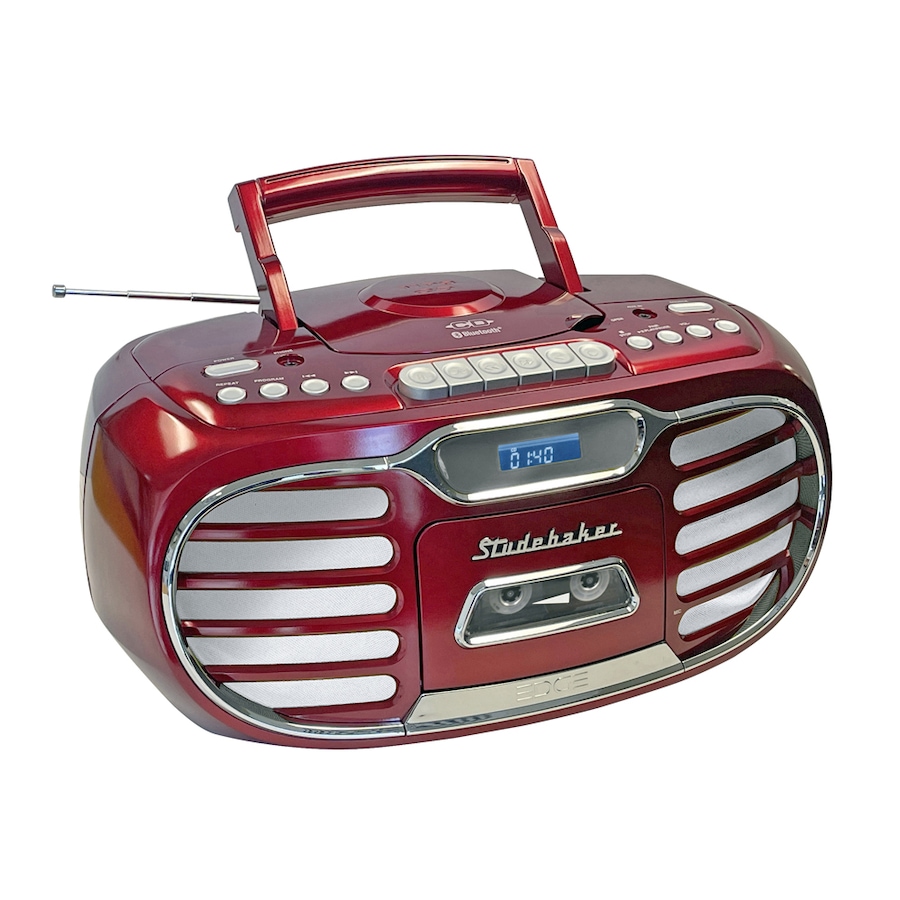 Image 704667_ALTMORE10.jpg, Product 704-667 / Price $199.99, Studebaker Retro Edge Bluetooth Boombox with CD/cassette/AM/FM Stereo Radio from Studebaker on TSC.ca's Electronics department