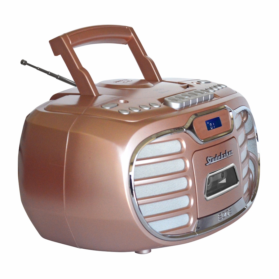 Image 704667_ALTMORE17.jpg, Product 704-667 / Price $199.99, Studebaker Retro Edge Bluetooth Boombox with CD/cassette/AM/FM Stereo Radio from Studebaker on TSC.ca's Electronics department