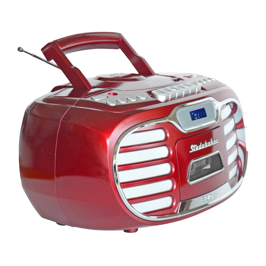 Image 704667_ALTMORE9.jpg, Product 704-667 / Price $199.99, Studebaker Retro Edge Bluetooth Boombox with CD/cassette/AM/FM Stereo Radio from Studebaker on TSC.ca's Electronics department
