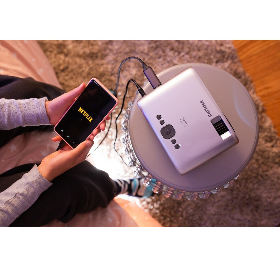 Image 704672_ALTMORE4.jpg, Product 704-672 / Price $209.99, Philips Neopix Easy2+ Projector from Philips on TSC.ca's Electronics department