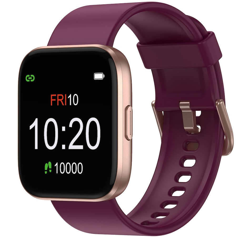 Image 704748_PUR.jpg, Product 704-748 / Price $44.99, Letsfit IW1 Smartwatch and Fitness Tracker with Heart Rate Monitor from LetsFit on TSC.ca's Health & Fitness department
