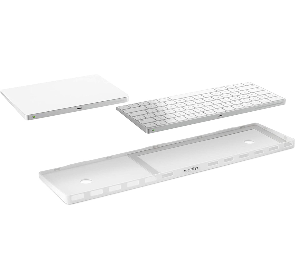 Image 704801.jpg, Product 704-801 / Price $39.99, Twelve South MagicBridge Connect Wireless Keyboard to Magic Trackpad from Twelve South on TSC.ca's Electronics department