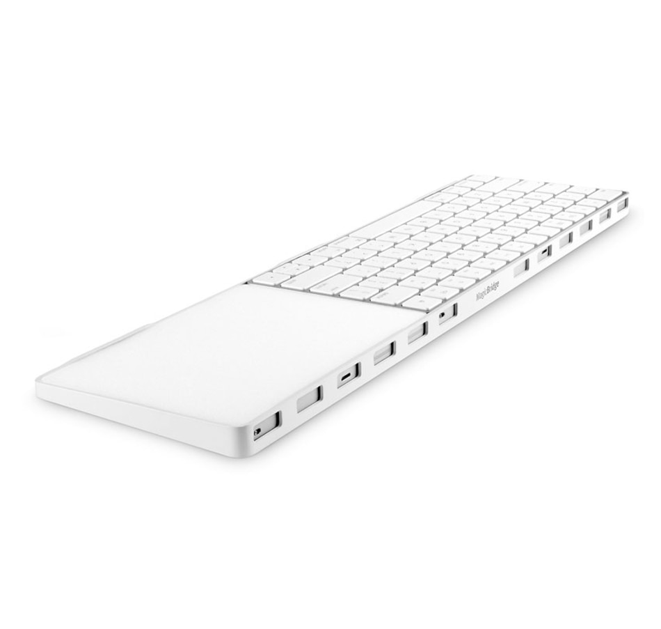 Image 704801_ALTMORE2.jpg, Product 704-801 / Price $39.99, Twelve South MagicBridge Connect Wireless Keyboard to Magic Trackpad from Twelve South on TSC.ca's Electronics department