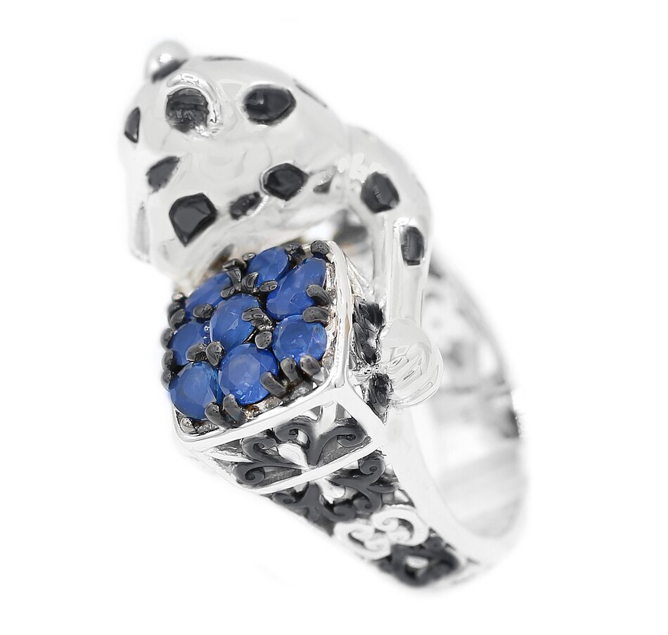 Image 704880_ALTMORE1.jpg, Product 704-880 / Price $398.99, Gems En Vogue Palladium Silver Gemstone Panther Ring from Gems En Vogue on TSC.ca's Jewellery department