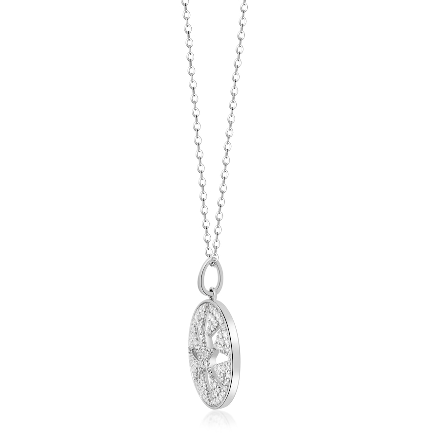 Image 704884_ALTMORE1.jpg, Product 704-884 / Price $1,499.99, 14K White Gold 0.50 ctw Diamond Pendant With Chain from Diamond Show on TSC.ca's Jewellery department