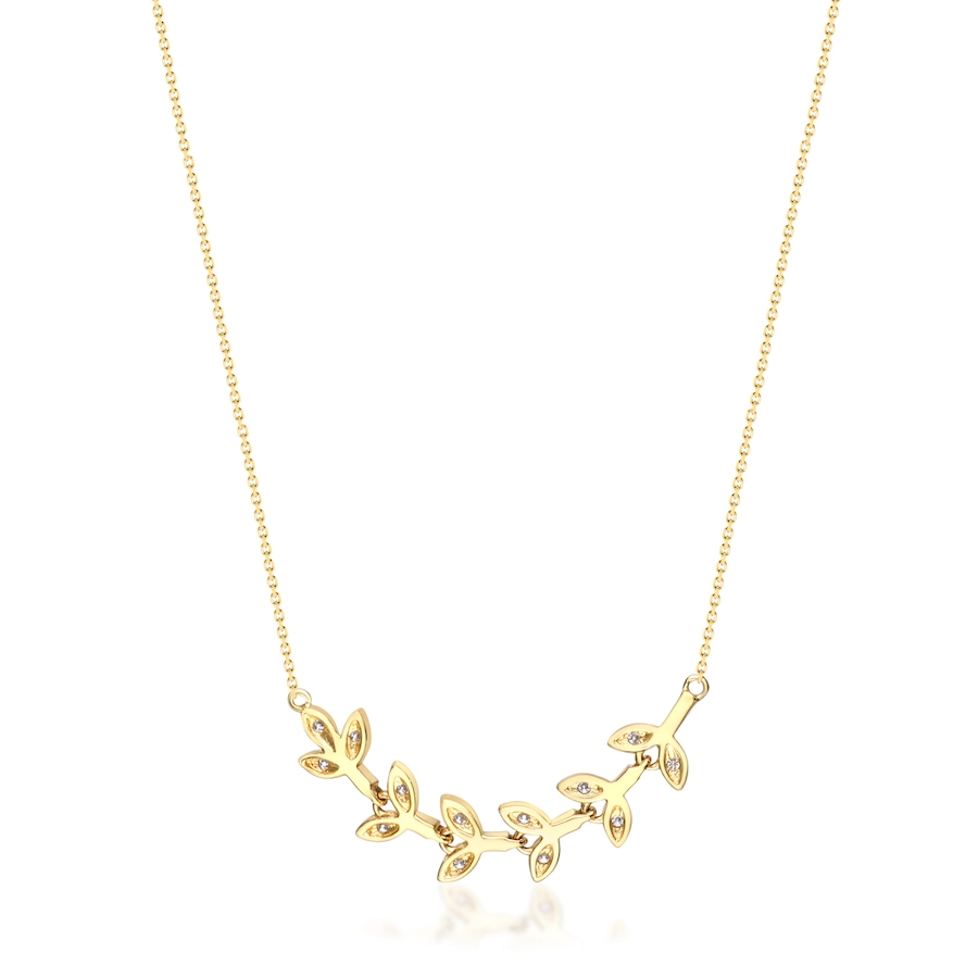 Image 704892_ALTMORE2.jpg, Product 704-892 / Price $729.99, 10K Yellow Gold 0.19 ctw Diamond Necklace from Diamond Show on TSC.ca's Jewellery department