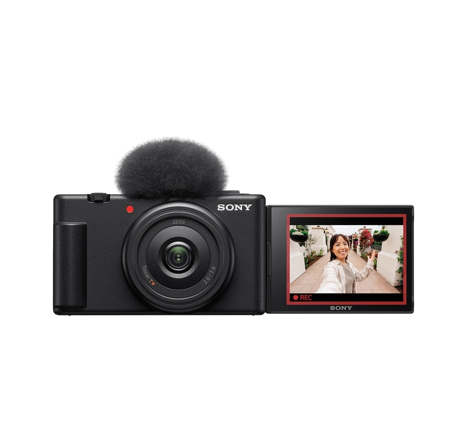 Image 705103.jpg, Product 705-103 / Price $649.99, Sony Digital Camera (black, ZV-1F) from Sony on TSC.ca's Electronics department