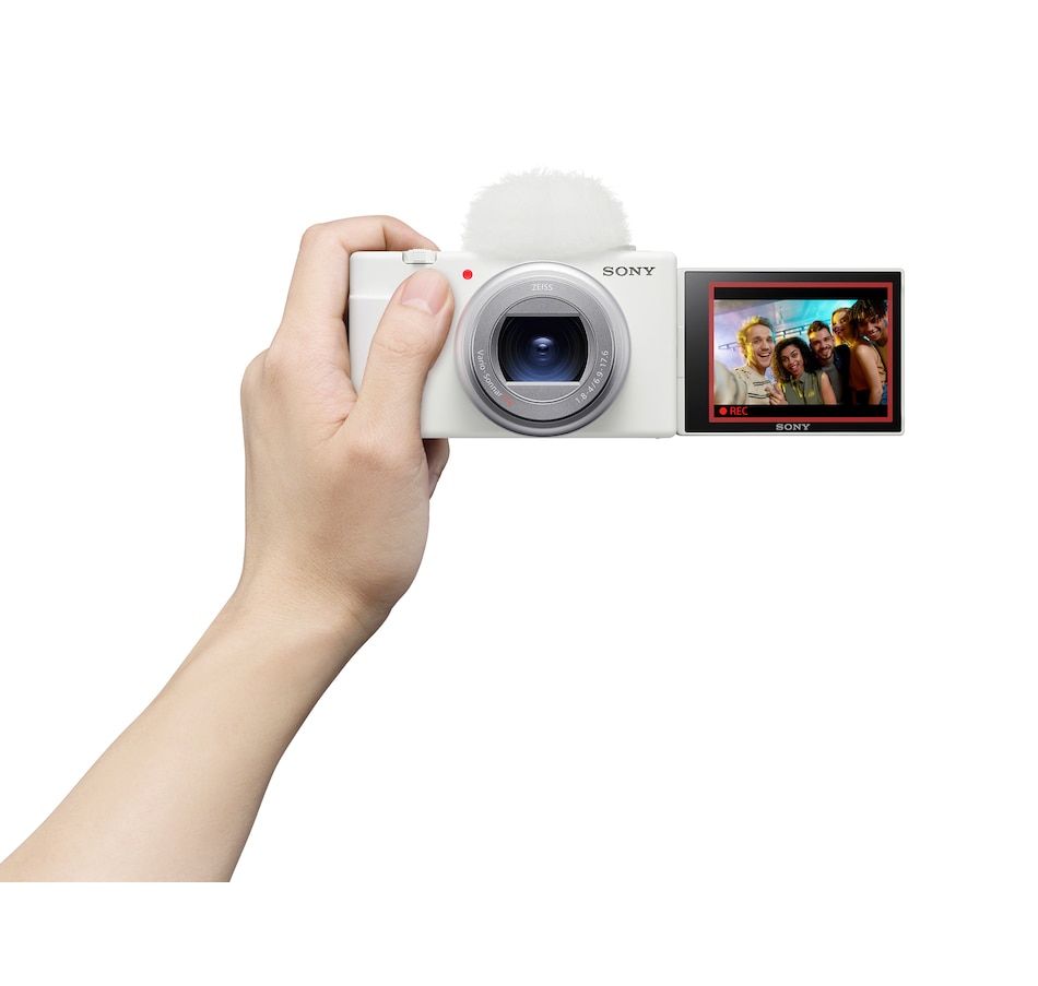 Image 705106.jpg, Product 705-106 / Price $1,199.99, Sony Digital Camera (white, ZV-1M2) from Sony on TSC.ca's Electronics department