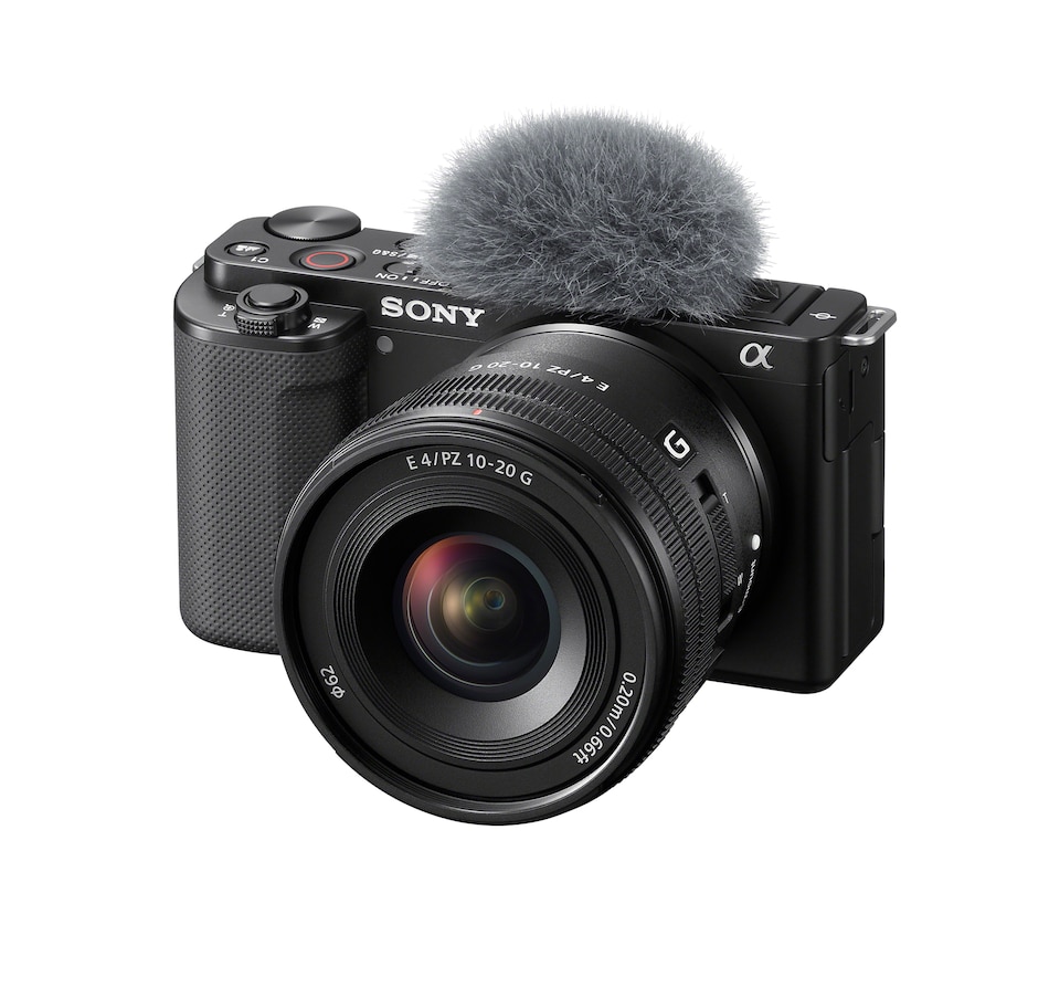 Image 705107.jpg, Product 705-107 / Price $999.99, Sony Alpha Digital Camera and 16–50 mm Power Zoom Lens (black, ZV-E10L) from Sony on TSC.ca's Electronics department