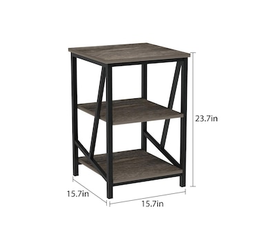 Highmore Tilden Three-Tier End Table