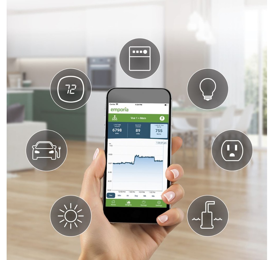 Image 705184_ALTMORE2.jpg, Product 705-184 / Price $69.99, Emporia Smart Plug with Energy Monitor (4-Pack) on TSC.ca's Electronics department