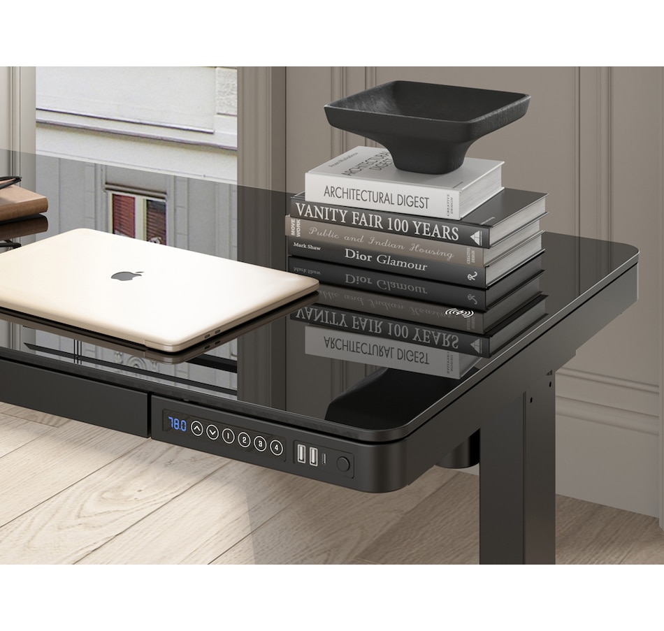 Image 705192_ALTMORE4.jpg, Product 705-192 / Price $799.00, Koble Juno Motorized Smart Desk with Qi Wireless Charging on TSC.ca's Home & Garden department