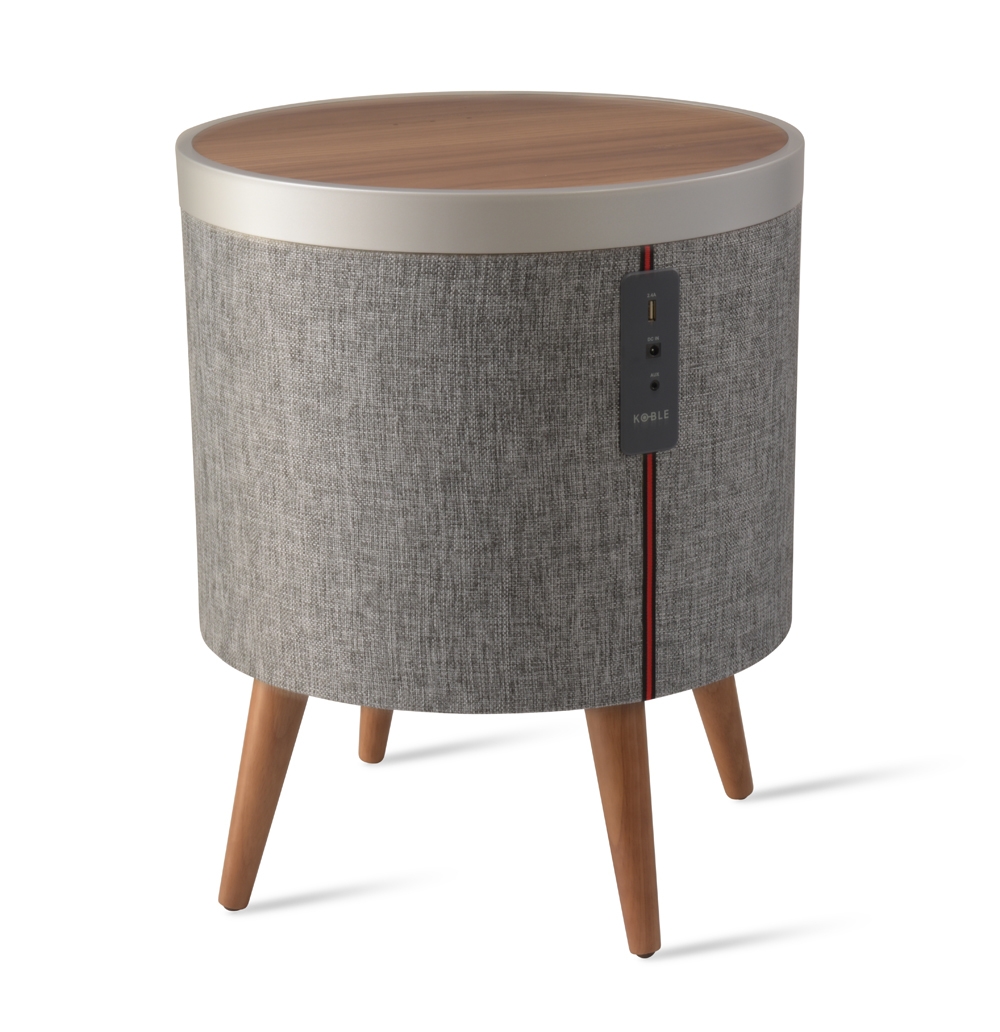 Koble Zain Qi Wireless Charging Smart Side Table with Bluetooth