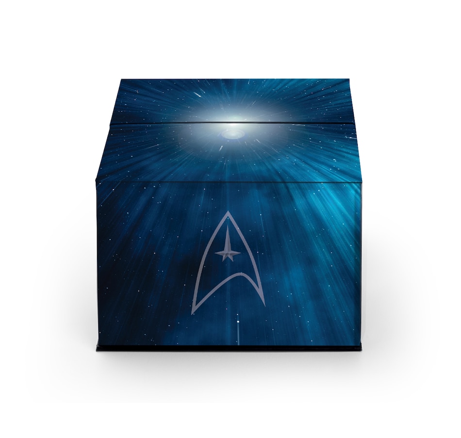 Image 705227_ALTMORE4.jpg, Product 705-227 / Price $229.90, $30 Fine Silver Coin Star Trek Five Captains plus Star Trek Enterprise 25-Cent Coin and Stamp Set from Royal Canadian Mint (RCM) on TSC.ca's Coins department