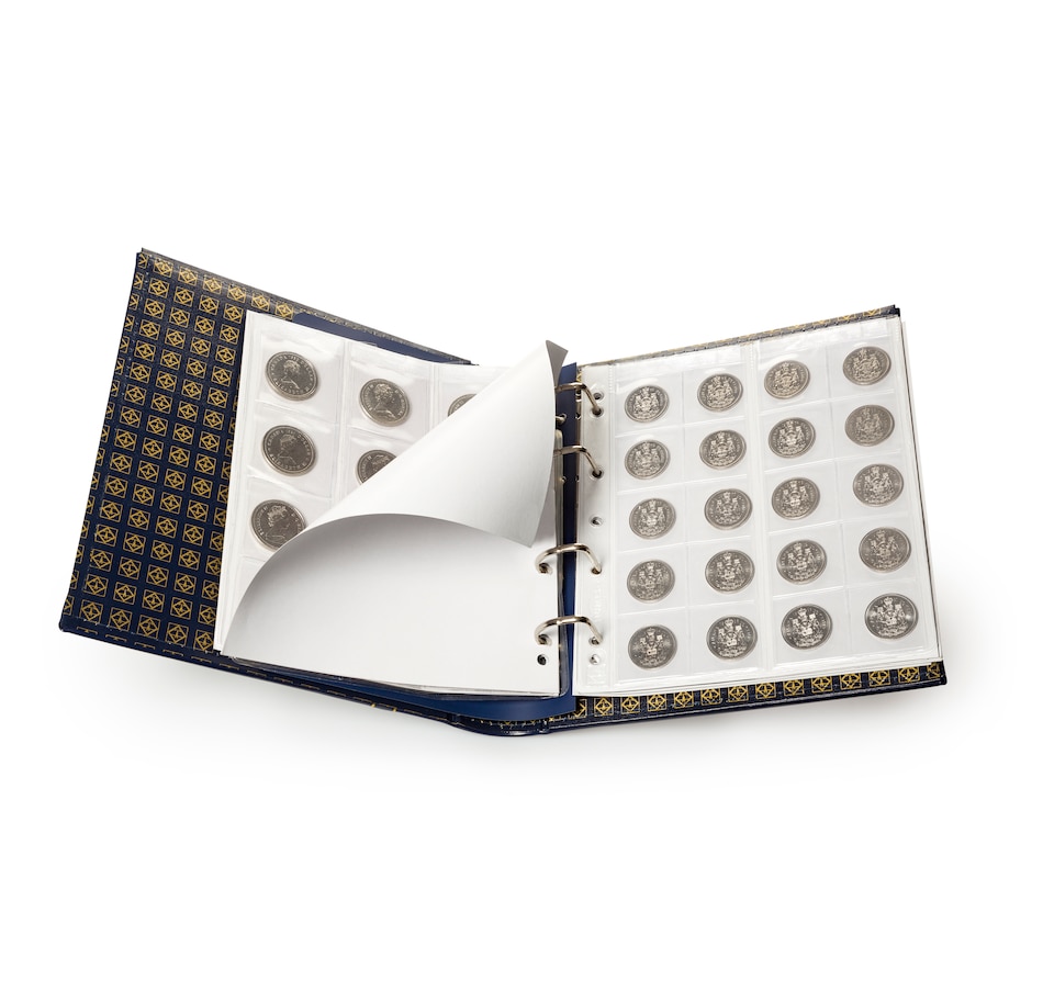 Image 705245.jpg, Product 705-245 / Price $229.95, Uncirculated Nickel Dollar Collection 1968–1986 (21 Coins), plus Uncirculated Half-Dollar Collection 1968–2023 (56 coins) from Canadian Coin & Currency on TSC.ca's Coins department